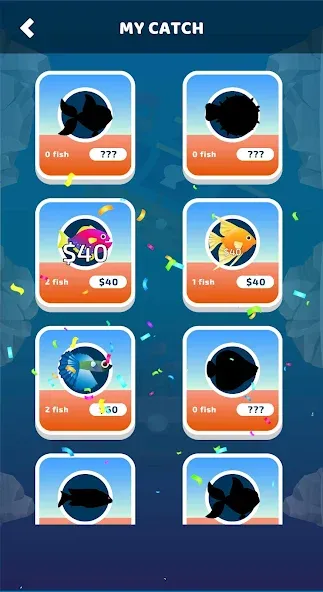Idle Furry Fishing! [МОД: Много монет, Открытые уровни и Мега MOD] Screenshot 3