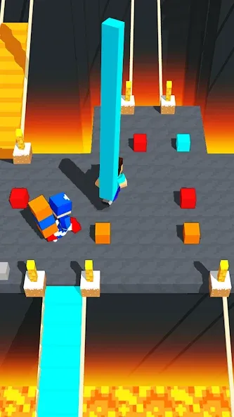 Craft Bridge Race (Крафт Бридж Рейс) [МОД: Много монет, Открытые уровни и Мега MOD] Screenshot 4