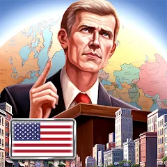 Скачать MA 1 – President Simulator [МОД: Много монет, Открытые уровни и Мега MOD] | Взлом MA 1 – President Simulator на Андроид