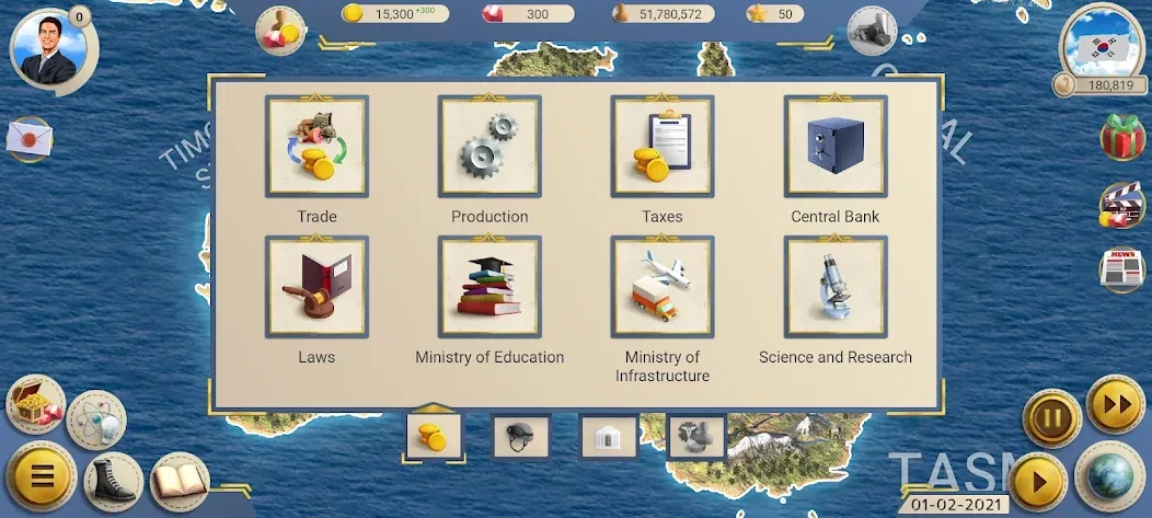 MA 2 – President Simulator [МОД: Все открыто, Дополнительные деньги и Меню MOD] Screenshot 2