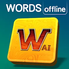 Скачать Words AI Friends Classic [МОД: Много монет, Открытые уровни и Мега MOD] | Взлом Words AI Friends Classic на Андроид
