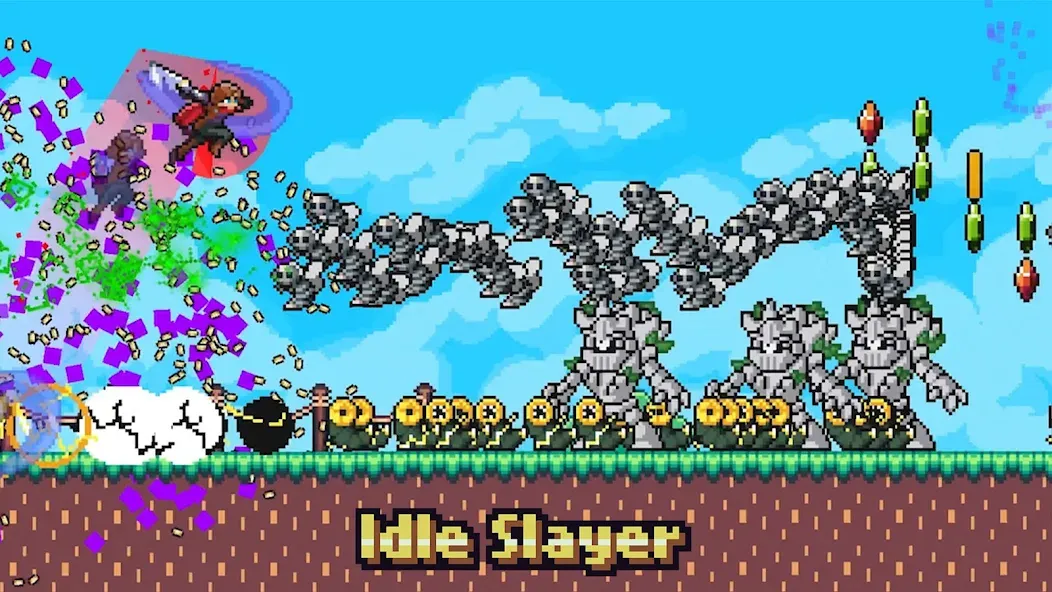 Idle Slayer (Айдл Слэер) [МОД: Деньги, Монеты и Меню MOD] Screenshot 1