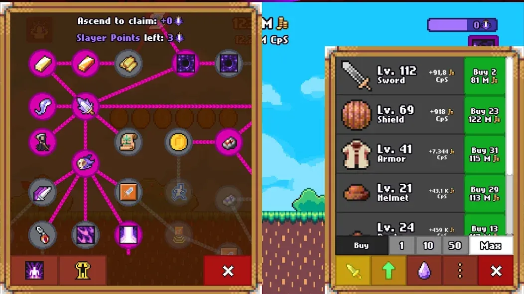 Idle Slayer (Айдл Слэер) [МОД: Деньги, Монеты и Меню MOD] Screenshot 3