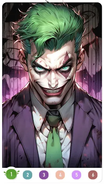 Clown Color, Paint by number [МОД: Бесконечные деньги, Монеты и Мега MOD] Screenshot 3