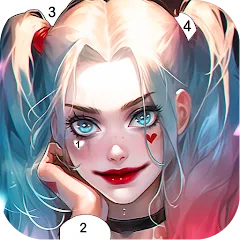 Скачать Clown Color, Paint by number [МОД: Бесконечные деньги, Монеты и Мега MOD] | Взлом Clown Color, Paint by number на Андроид
