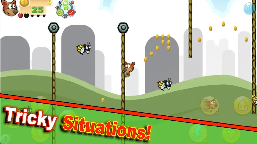 Maximum Jax, Fun Dog Adventure [МОД: Меню, Бесконечные монеты и Открытые уровни] Screenshot 2