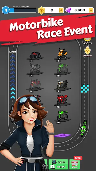 Merge Car - Idle Merge Cars (Мердж Кар) [МОД: Деньги, Монеты и Меню MOD] Screenshot 5