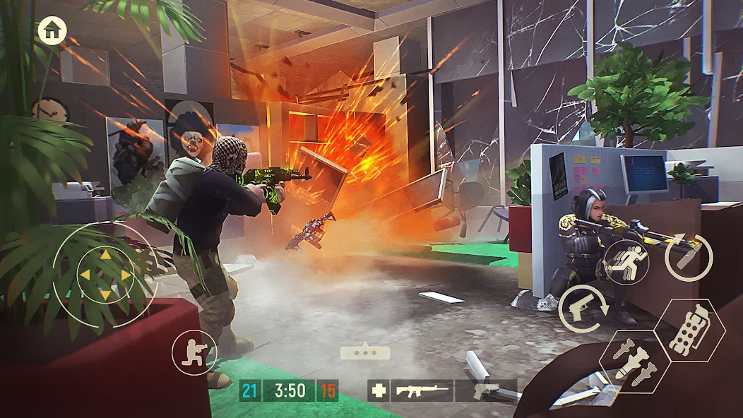 Tacticool: 3rd person shooter (Тактикул) [МОД: Бесконечные деньги, Монеты и Мега MOD] Screenshot 1