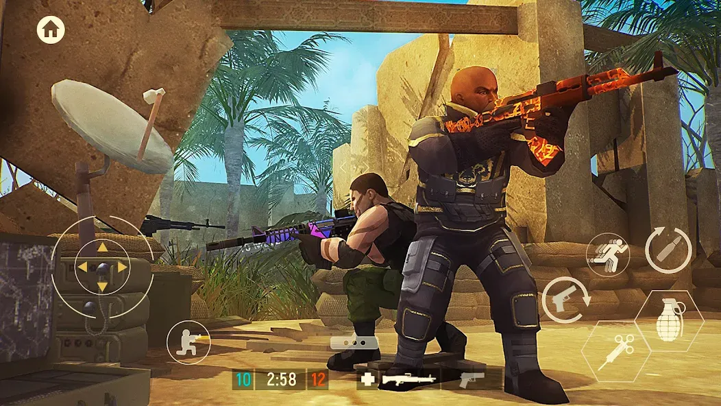 Tacticool: 3rd person shooter (Тактикул) [МОД: Бесконечные деньги, Монеты и Мега MOD] Screenshot 3