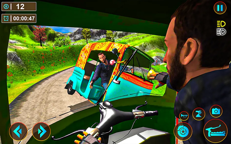 Tuk Tuk Offroad Auto Rickshaw (Тук Тук оффроуд автомобильный рикша) [МОД: Много денег, Монет и Все открыто] Screenshot 4