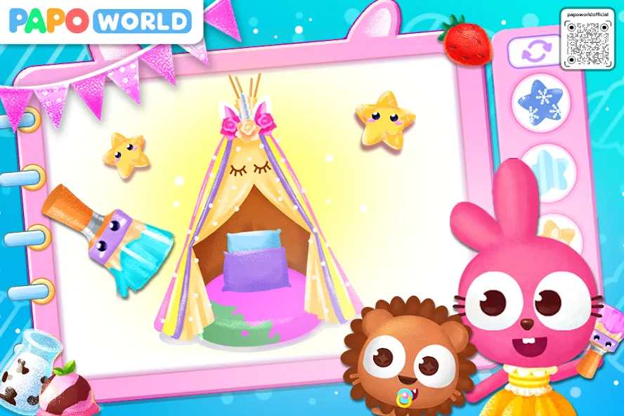 Papo Town Preschool [МОД: Меню, Бесконечные монеты и Открытые уровни] Screenshot 3