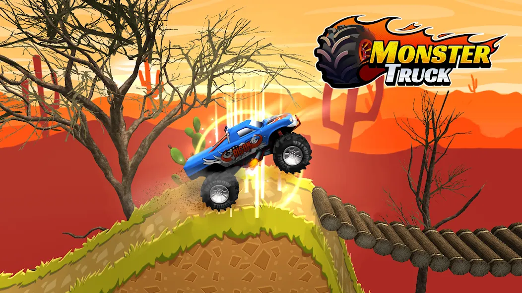 Monster truck: Extreme racing [МОД: Много денег, Монет и Все открыто] Screenshot 1