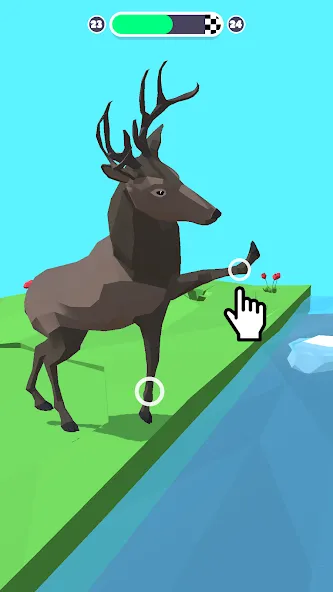 Move Animals (Мув Энималс) [МОД: Меню, Бесконечные монеты и Открытые уровни] Screenshot 2