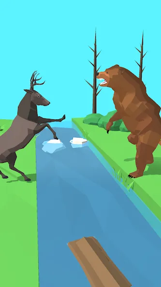 Move Animals (Мув Энималс) [МОД: Меню, Бесконечные монеты и Открытые уровни] Screenshot 3