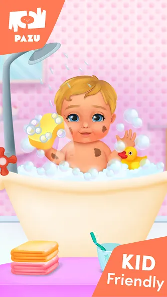 Baby care game & Dress up [МОД: Бесконечные деньги, Монеты и Мега MOD] Screenshot 3