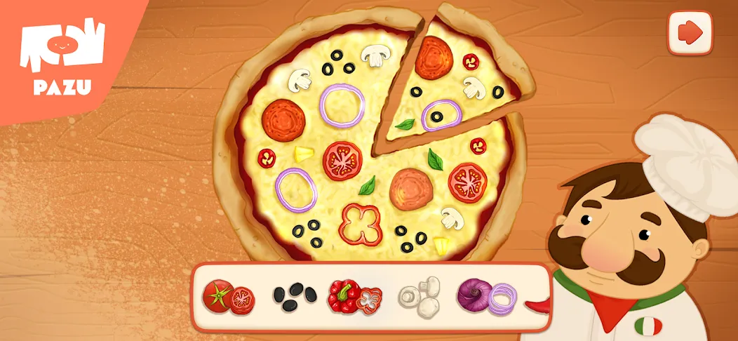 Pizza maker cooking games [МОД: Много монет, Открытые уровни и Мега MOD] Screenshot 5