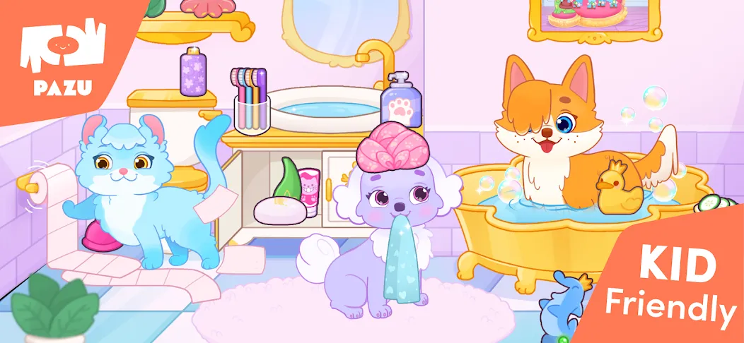 Princess Palace Pets World [МОД: Много монет, Открытые уровни и Мега MOD] Screenshot 2