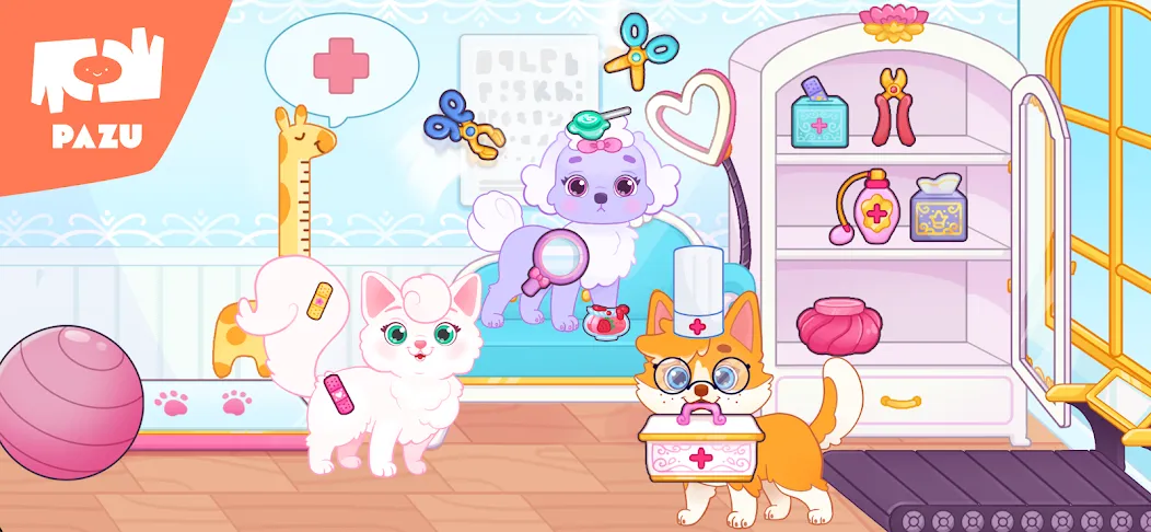 Princess Palace Pets World [МОД: Много монет, Открытые уровни и Мега MOD] Screenshot 3