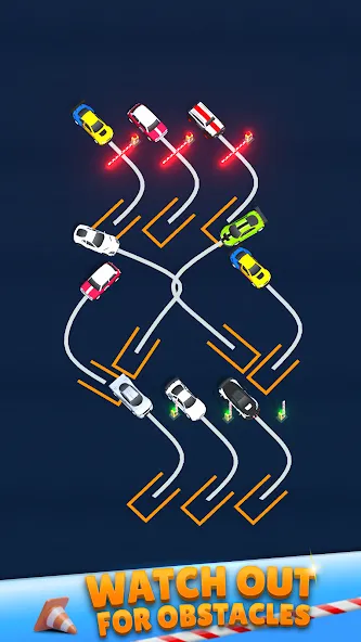 Parking Order! [МОД: Много монет, Открытые уровни и Мега MOD] Screenshot 2