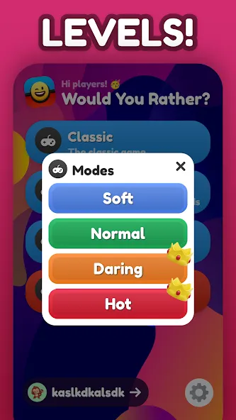 Would You Rather ? [МОД: Бесконечные деньги, Монеты и Мега MOD] Screenshot 4
