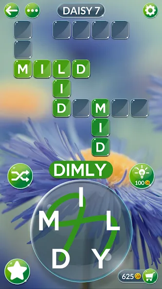 Wordscapes In Bloom (Вордскейпс Ин Блум) [МОД: Деньги, Монеты и Меню MOD] Screenshot 2