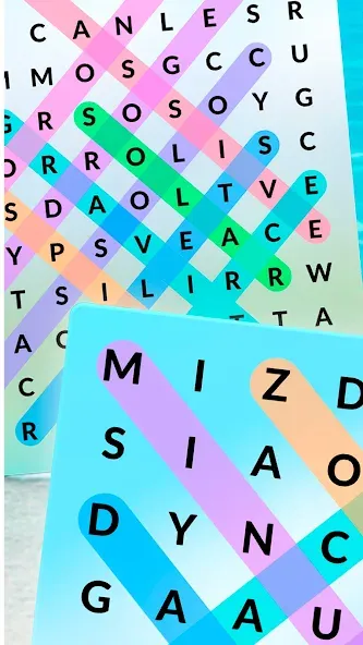 Wordscapes Search (Вордскейпс Серч) [МОД: Много денег, Монет и Все открыто] Screenshot 1
