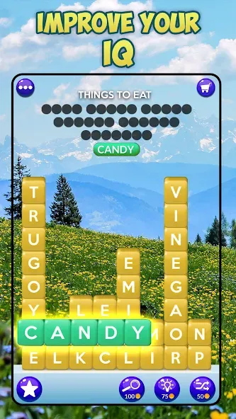 Word Stacks (Уорд Стэкс) [МОД: Меню, Бесконечные монеты и Открытые уровни] Screenshot 2