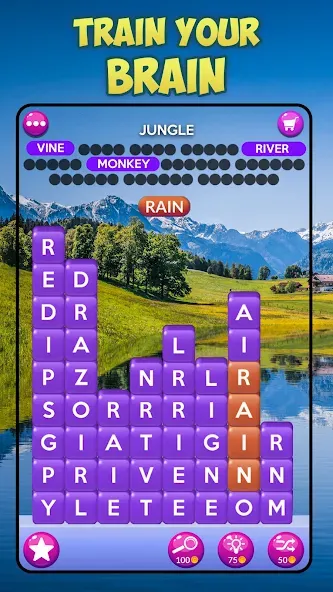 Word Stacks (Уорд Стэкс) [МОД: Меню, Бесконечные монеты и Открытые уровни] Screenshot 3