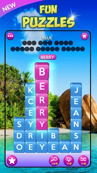 Word Stacks (Уорд Стэкс) [МОД: Меню, Бесконечные монеты и Открытые уровни] Screenshot 5