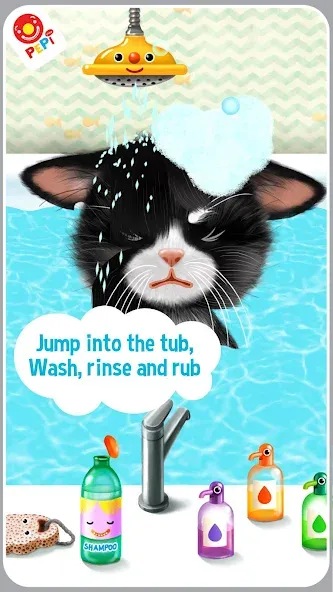 Pepi Bath 2 (Пепи Бат 2) [МОД: Все открыто, Дополнительные деньги и Меню MOD] Screenshot 1