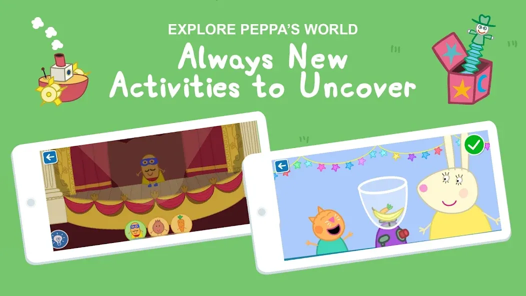 World of Peppa Pig: Kids Games (Мир свинки Пеппы) [МОД: Много монет, Открытые уровни и Мега MOD] Screenshot 3