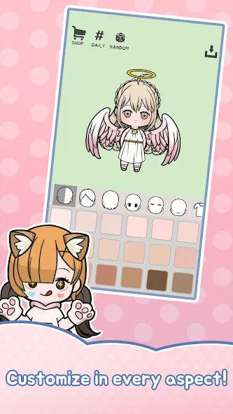 Unnie doll (Юнни кукла) [МОД: Все открыто, Дополнительные деньги и Меню MOD] Screenshot 3