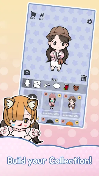 Unnie doll (Юнни кукла) [МОД: Все открыто, Дополнительные деньги и Меню MOD] Screenshot 5