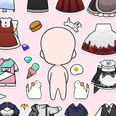 Скачать Unnie doll (Юнни кукла) [МОД: Все открыто, Дополнительные деньги и Меню MOD] | Взлом Unnie doll на Андроид