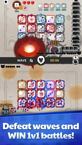 Random Dice Defense : PvP TD (Рандом Дайс) [МОД: Много денег, Монет и Все открыто] Screenshot 2