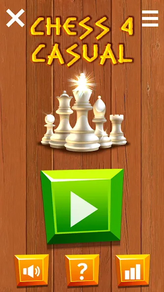 Chess 4 Casual - 1 or 2-player (Шахматы 4 для любителей) [МОД: Много монет, Открытые уровни и Мега MOD] Screenshot 1