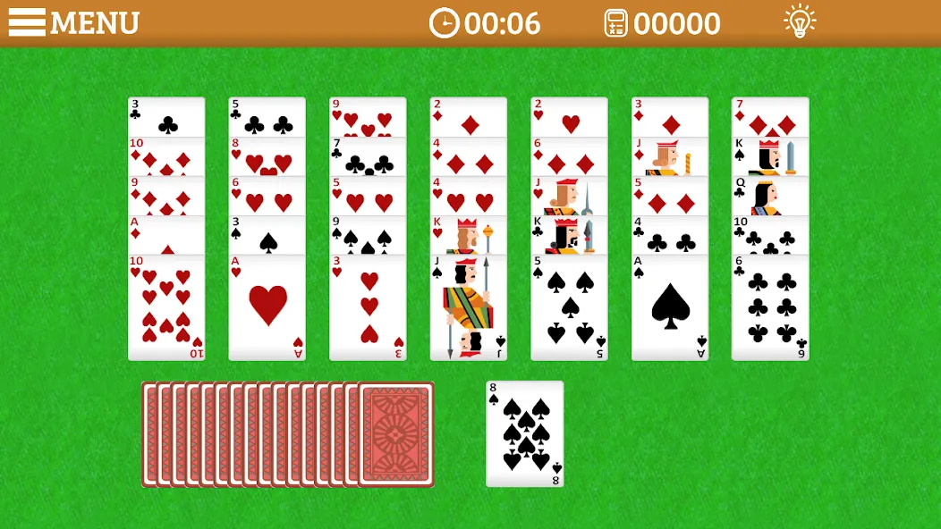 Golf Solitaire Multi CardsGame (Гольф Солитер Мульти КардсГейм) [МОД: Много денег, Монет и Все открыто] Screenshot 2