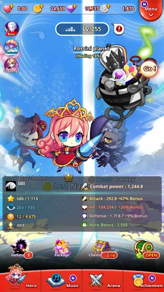 RhythmStar: Music Adventure (РитмСтар) [МОД: Много монет, Открытые уровни и Мега MOD] Screenshot 2