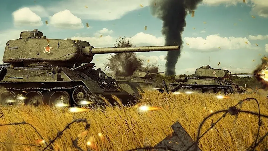 Army Tank Games Offline 3d [МОД: Все открыто, Дополнительные деньги и Меню MOD] Screenshot 3