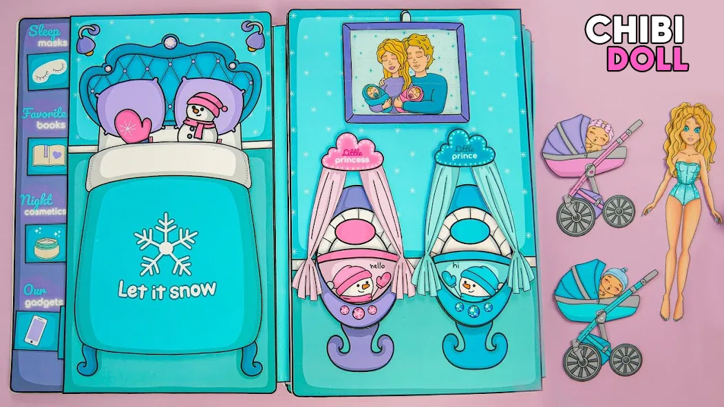 Chibi Dolls Dress Up Games (Чиби Куклы Игра в Одевание) [МОД: Бесконечные деньги, Монеты и Мега MOD] Screenshot 3