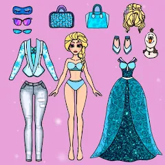 Скачать Chibi Dolls Dress Up Games (Чиби Куклы Игра в Одевание) [МОД: Бесконечные деньги, Монеты и Мега MOD] | Взлом Chibi Dolls Dress Up Games на Андроид