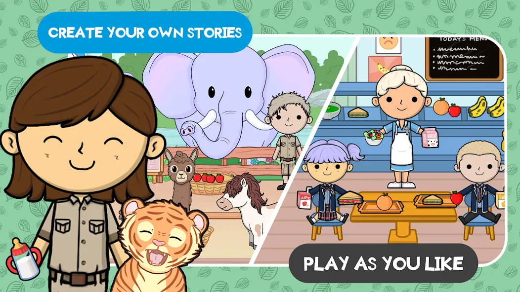 Lila's World:Create Play Learn [МОД: Много денег, Монет и Все открыто] Screenshot 3