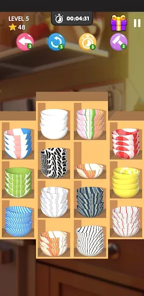 Bowl Sort Bonanza (Боул Сорт Бонанза) [МОД: Много монет, Открытые уровни и Мега MOD] Screenshot 3
