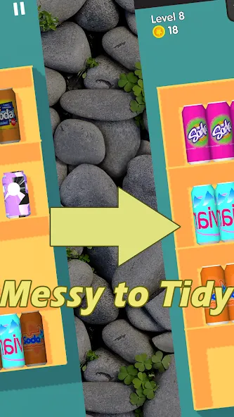 Tidy Box Match 3D (Тиди Бокс Матч 3Д) [МОД: Все открыто, Дополнительные деньги и Меню MOD] Screenshot 2