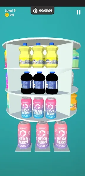 Tidy Goods Match 3D Master (Тайди Гудс Матч 3Д Мастер) [МОД: Деньги, Монеты и Меню MOD] Screenshot 2