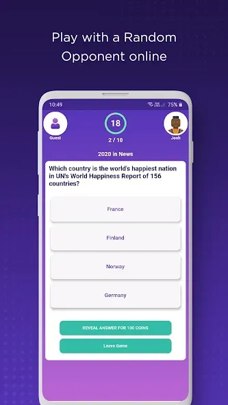 QuizPot: Group GK Quiz Trivia (КвизПот) [МОД: Много монет, Открытые уровни и Мега MOD] Screenshot 4