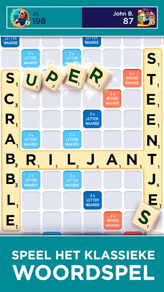 Scrabble® GO - Woordspel (Скрэббл ГО) [МОД: Много денег, Монет и Все открыто] Screenshot 2