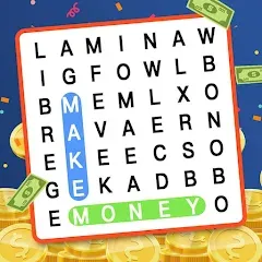 Скачать Make Money: Word Search (Мейк Мани) [МОД: Бесконечные деньги, Монеты и Мега MOD] | Взлом Make Money: Word Search на Андроид
