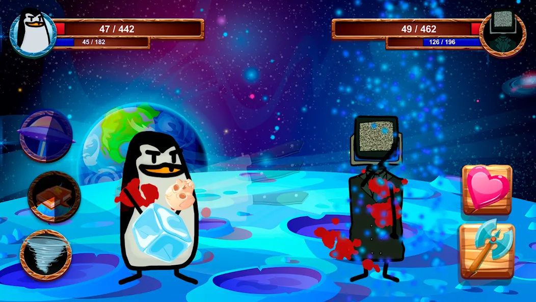 Cartoon Battle [МОД: Меню, Бесконечные монеты и Открытые уровни] Screenshot 3
