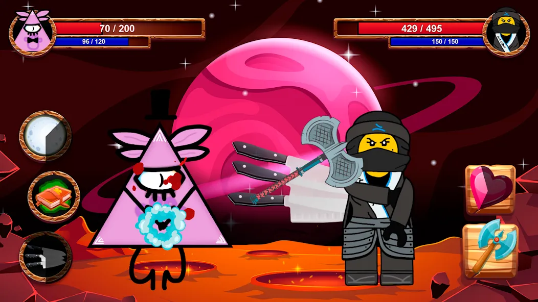 Cartoon Battle [МОД: Меню, Бесконечные монеты и Открытые уровни] Screenshot 4